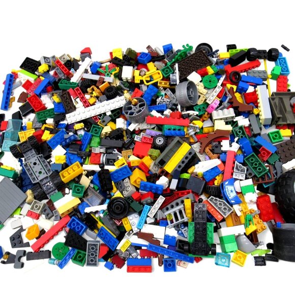 Lego-like Compatible Assorted Random Brics and Pieces Bulk Lot 8.8 lb - Picture 1 of 12